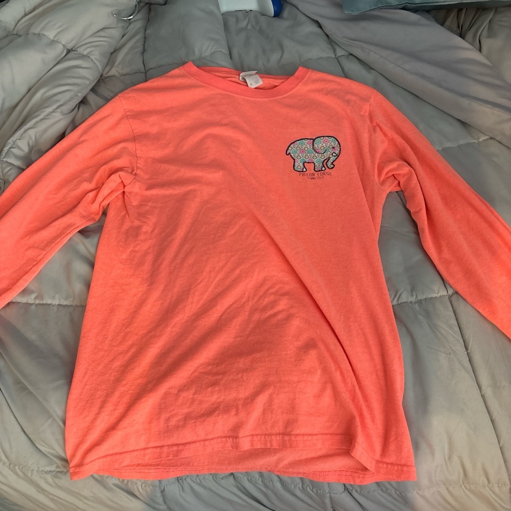 Coral Long Sleeve Shirt